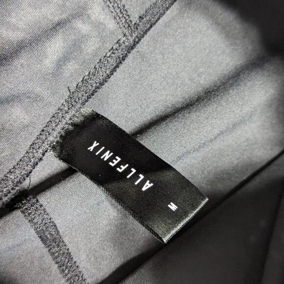 Allfenix Anthropologie Black Liquid Leo 7/8 Leggings Sportswear Leopard Cheetah - Picture 5 of 6